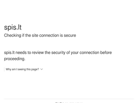 'spis.lt' screenshot