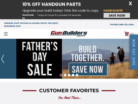 'gunbuilders.com' screenshot