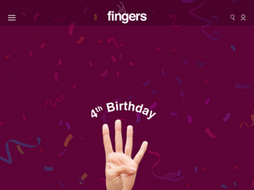'fingers.co.in' screenshot