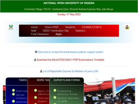 'nouonline.net' screenshot
