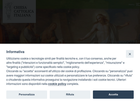 'chiesacattolica.it' screenshot