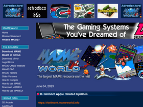 'mameworld.info' screenshot