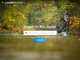 'landbrokermls.com' screenshot