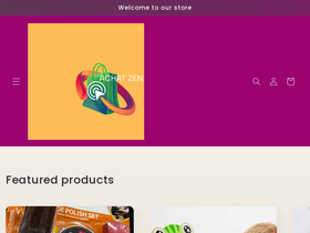 ACHAT ZEN website screenshot