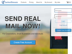 'letterstream.com' screenshot
