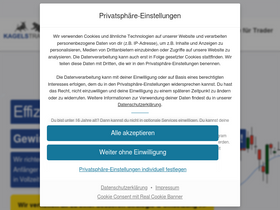 'kagels-trading.de' screenshot
