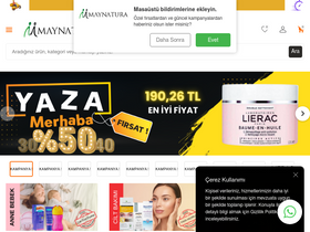 'maynatura.com' screenshot