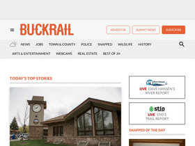 'buckrail.com' screenshot