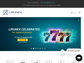 'lirunex.com' screenshot
