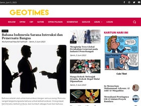 'geotimes.id' screenshot