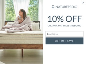 'naturepedic.com' screenshot