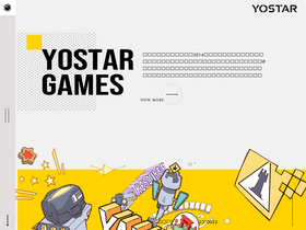 'yostar.net' screenshot