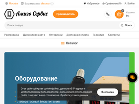 'amigoservice.ru' screenshot