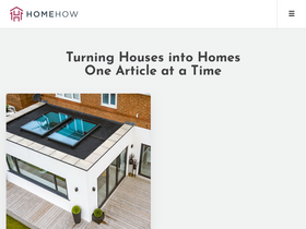 'homehow.co.uk' screenshot