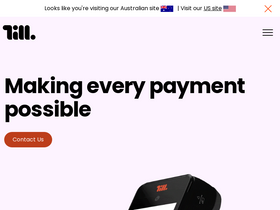 'tillpayments.com' screenshot
