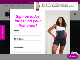 Coretrainer website screenshot
