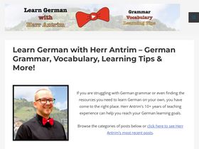 'germanwithantrim.com' screenshot
