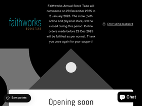 Faithworks website screenshot