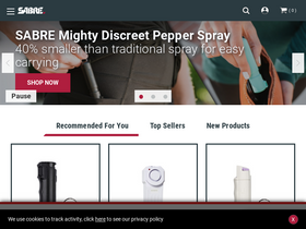 'sabrered.com' screenshot