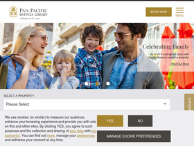 'panpacific.com' screenshot