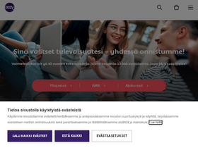 'valmennuskeskus.fi' screenshot