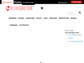 'thelifeguardstore.com' screenshot