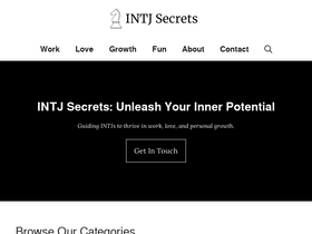 'intjsecrets.com' screenshot