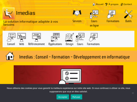 'imedias.pro' screenshot