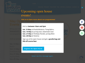 My English School (Northpoint) — Website preview