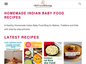 'gkfooddiary.com' screenshot