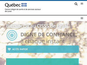 'lavalensante.com' screenshot