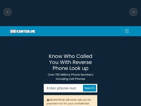 'dbcenter.uk' screenshot