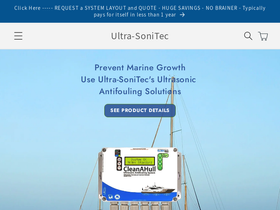 ultra-sonitec.com homepage screenshot