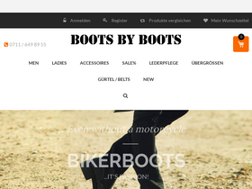 Boots By Boots homepage screenshot
