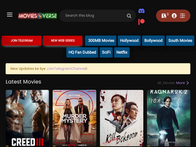 'themoviesvrse.co' screenshot
