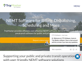 'tripmastersoftware.com' screenshot