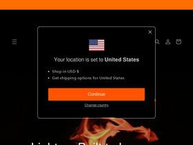 blazeflame.co homepage screenshot