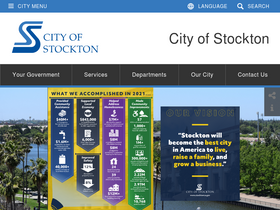 'stocktonca.gov' screenshot