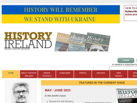 'historyireland.com' screenshot