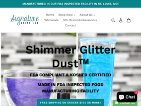 signaturedrinklab.com homepage screenshot