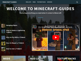'minecraft-guides.com' screenshot