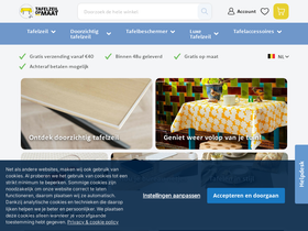 Tafelzeilopmaat homepage screenshot