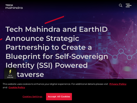 'techmahindra.com' screenshot