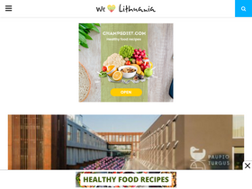 'welovelithuania.com' screenshot