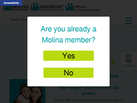 'meetmolina.com' screenshot