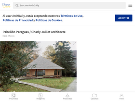 'archdaily.pe' screenshot