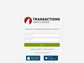 'zipformonline.com' screenshot