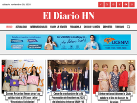 'eldiario.hn' screenshot