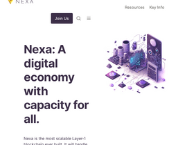 'nexa.org' screenshot