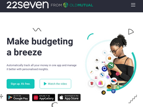 '22seven.com' screenshot
